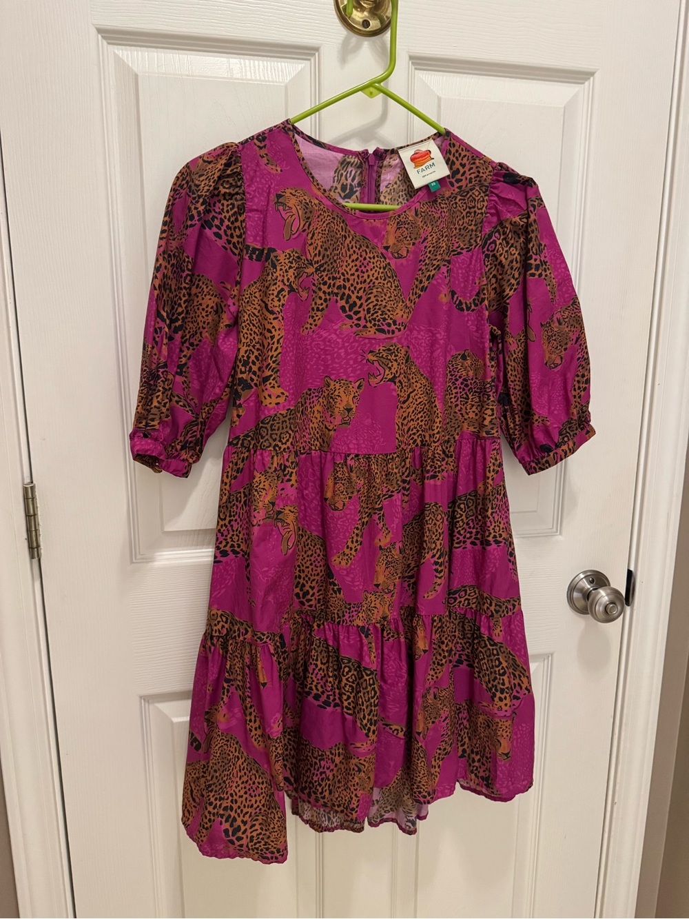 Farm Rio XS Leopard Dress - Picture 9 of 9